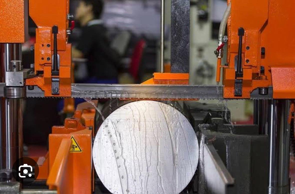 Bandsaw Cutting